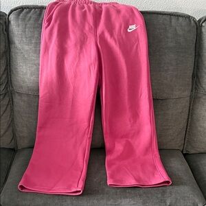 Nike Fuchsia Lounge Pants